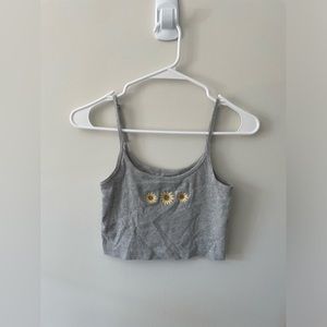 Hollister Embroidered Tank